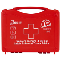 Trousse de secours Asep BTP 5 coffret 5 personnes