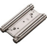 CHARNIERES DOUBLE ACTION 30 LX COMPACTE ACIER ARGENT (LA PAIRE)