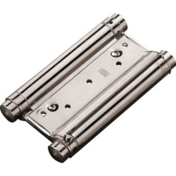 CHARNIERES DOUBLE ACTION 39 LX COMPACTE ACIER ARGENT (LA PAIRE)