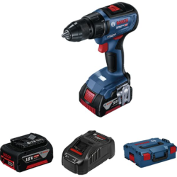 Perceuse-visseuse à percussion 50nm 18V 5,0Ah GSR 18V-50 Avec 2 batteries + chargeur En coffret
