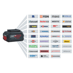 Perceuse-visseuse à percussion 50nm 18V 5,0Ah GSR 18V-50 Avec 2 batteries + chargeur En coffret
