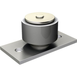 GUIDE OLIVE NYLON/ PLATINE RENFORCEE