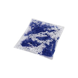 CHAINE SIGNALISATION 6 mm ROUGE BLANC ( SAC 25M )
