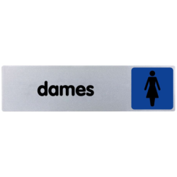 PLAQUE 170x45 mm DAMES