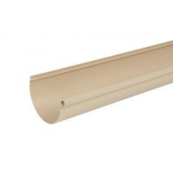 LONG.GOUTTIERE 25 EN 4M SABLE