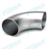 Coude à souder ISO roulé soudé 3D inox 304L