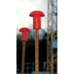 EMBOUT SECURITE ROUGE (sac de 25pcs)