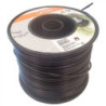 FIL DE COUPE ROND NYLON NOIR Ø3.3mm x 137m BOBINE