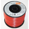 FIL DE COUPE ROND NYLON ROUGE Ø2.7mm x 208m BOBINE