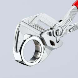 PINCE CLE 300 MM GAINEE PVC CHROME