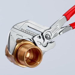 PINCE CLE 300 MM GAINEE PVC CHROME