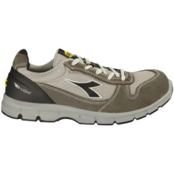 Chaussure basse Run Text Low S1PS FO SR ESD Castle Rock/Alluminium (Roche/Bleu)