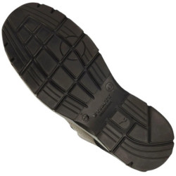 Chaussure basse Run Text Low S1PS FO SR ESD Castle Rock/Alluminium (Roche/Bleu)