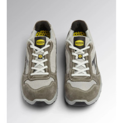 Chaussure basse Run Text Low S1PS FO SR ESD Castle Rock/Alluminium (Roche/Bleu)