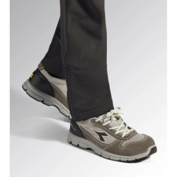 Chaussure basse Run Text Low S1PS FO SR ESD Castle Rock/Alluminium (Roche/Bleu)
