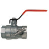 VANNE A SPHERE ACS F.F 40-49 AVEC PURGE POIGNEE PLATE