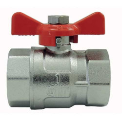 VANNE A SPHERE ACS F.F 20-27 POIGNEE PAPILLON