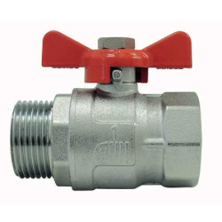 VANNE A SPHERE ACS M.F 26-34 POIGNEE PAPILLON