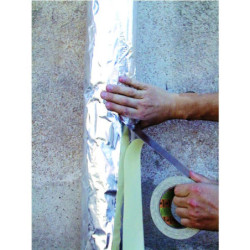 RUBAN ADHESIF ALUMINIUM 333 50mmx50m