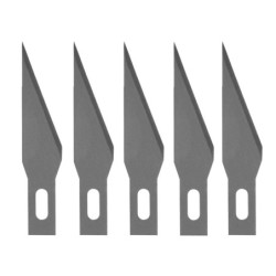 LAME DE SCALPEL HOBBY A ANGLE AIGU ( BLIST 5 PCS)