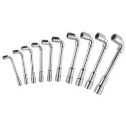 JEU DE 10 CLES A PIPES 6x12 PANS DE 8-19mm EXPERT