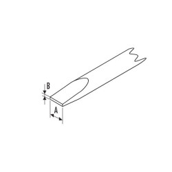 TOURNEVIS PLAT ISOLE 1000V 2,5x50mm EXPERT