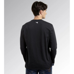Tee shirt manches longues Mono Organic 150g 100% coton Noir