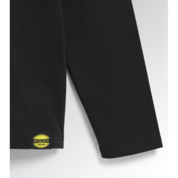 Tee shirt manches longues Mono Organic 150g 100% coton Noir