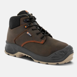 Chaussure haute Nouméa New cuir S3S SR FO LG SC CI HI Marron