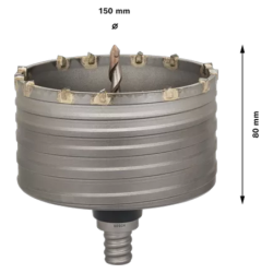COURONNE TREPAN VISSEE SDS MAX D.150 MM