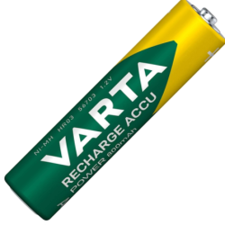 PILE RECHARGEABLE HR03 (AAA) - 800mAh VARTA (blister 4 pcs)