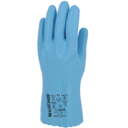 GANT CHIMIE/ CHALEUR LATEX BLEU 30CM 3131A - AKLOPT - X1XXXX