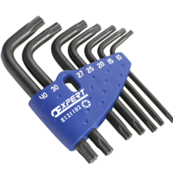 JEU DE 7 CLÉS MÂLES TORX A TETE SPHERIQUE T10 a T40 EXPERT