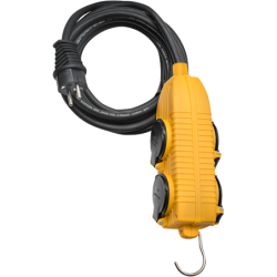 Prolongateur POWERBLOCK 4 sorties longueur 5 m,Cable H07RN-F 3G2.5 Brennenstuhl 1151731