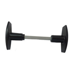 BOUTON DBLE DAC NOIR 7X100 1P