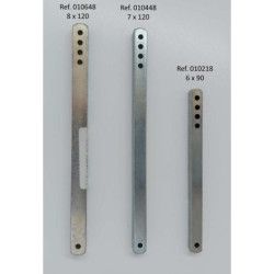 TIGE CARREE ACIER 7x120mm