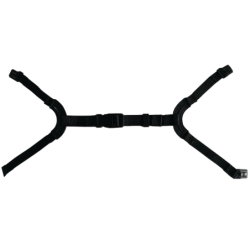 Jugulaire 4 points à boucle flash pour casque Idra, Iris, Kara