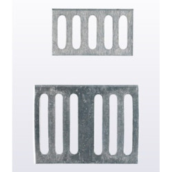 RACCORDS INOX PLAT POUR RUBAN 20MM