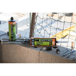 RESINE SCELLEMENT MULTI-MAX TON GRIS (cartouche 410ml)