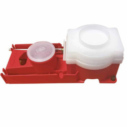 Platine de couvreur Premium : pot pour flux, pinceau, couvercle de protection
