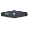 COUTEAU A HERBE 2 DENTS Ø260mm x 25.4mm