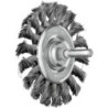 BROSSE S/TIGE PLATE 76X6 FIL ACIER TORSAD O.50 ST RBG 7006/6