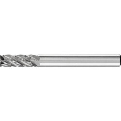 FRAISE S/TIGE CYLINDRIQUE DENTURE EN BOUT HM 6X16 ZYAS 0616/6 ACIER