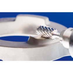 FRAISE S/TIGE CYLINDRIQUE DENTURE EN BOUT HM 12X25 ZYAS 1225/6 ACIER