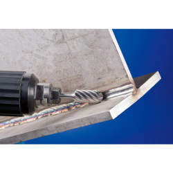 FRAISE S/TIGE CYLINDRIQUE BOUT ROND HM 6X16 WRC 0616/6 INOX