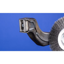 BROSSE PLATE 150X25 FIL ST 0.20 ACIER POS RBU 15025/AK32-2