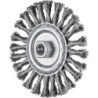 BROSSE PLATE 125 M14 FIL ST 0.50 ACIER TORSADEE POS RBG 12512/M14 CT