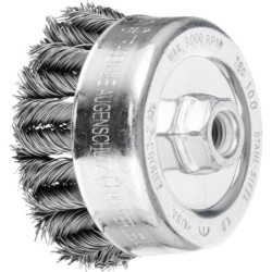 BROSSE BOISSEAU 80 M14 FIL ACIER TORSADEE ST0.50 POS TBG 80/M14