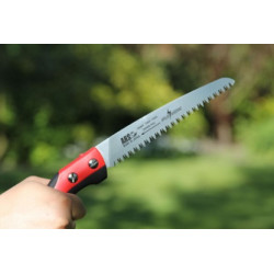 Scie PRO 41cm, avec étui, rouge/noir