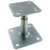 PIED DE POTEAU REGLABLE 100/150